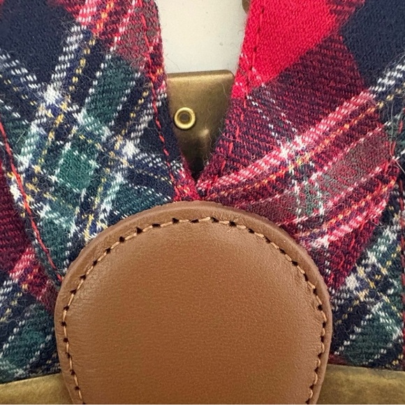 Janie and Jack Classic Plaid Baby Suspenders - Picture 2 of 3